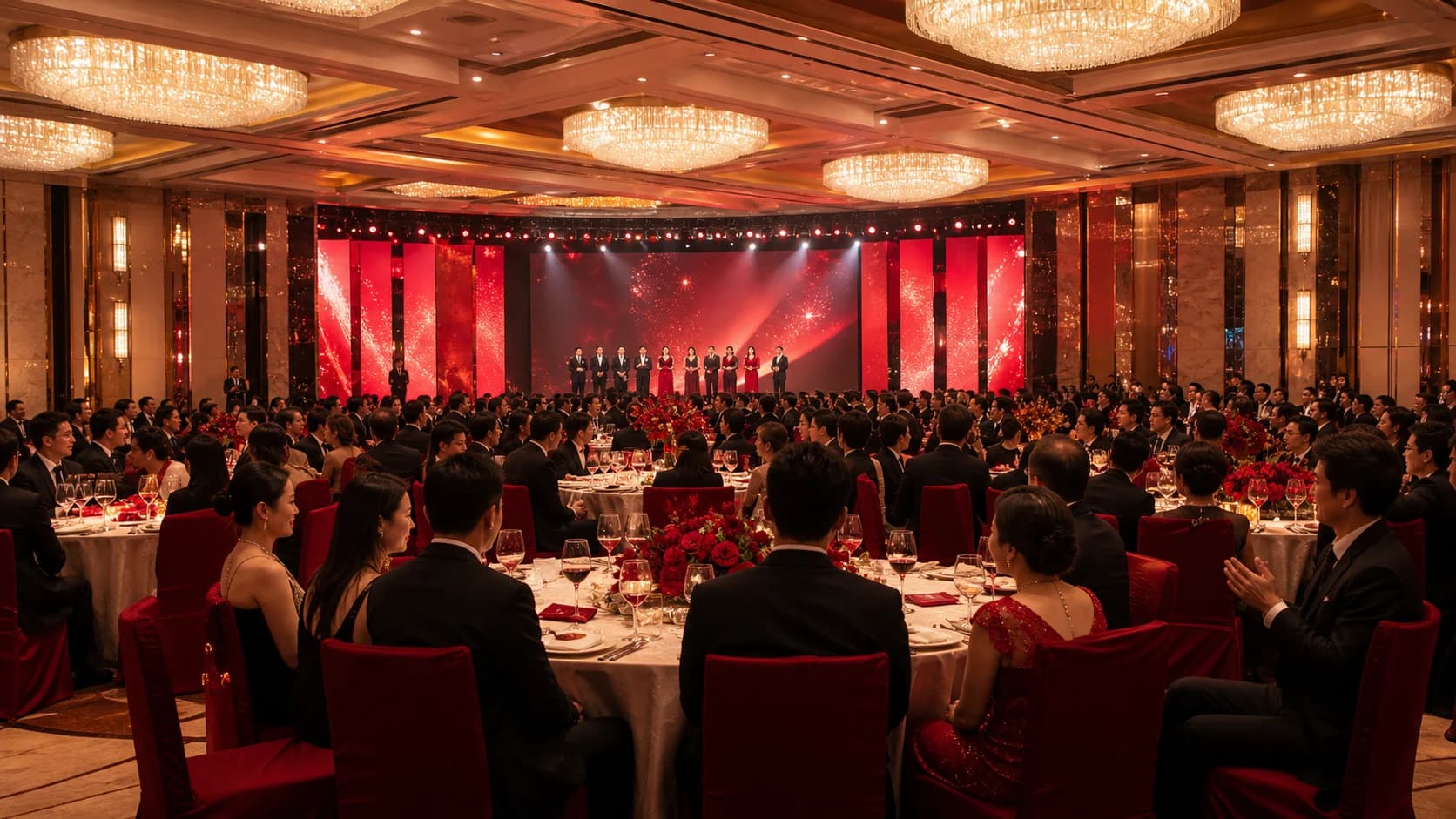 Gala Dinner / Award Night สำหรับทริปองค์กรจีน