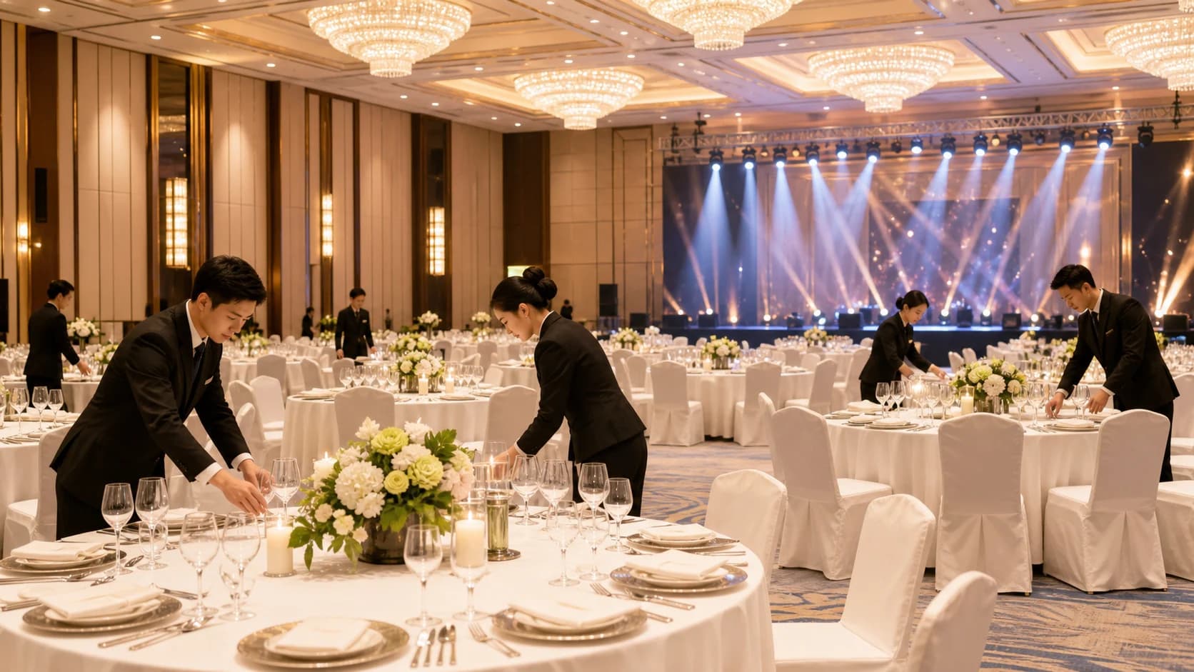 Gala Dinner and Event China สำหรับทริปองค์กรจีน